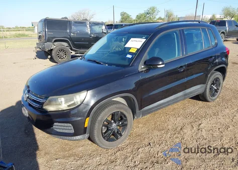 2015 Volkswagen Tiguan S from USA, damaged, VIN WVGAV7AX7FW523477
